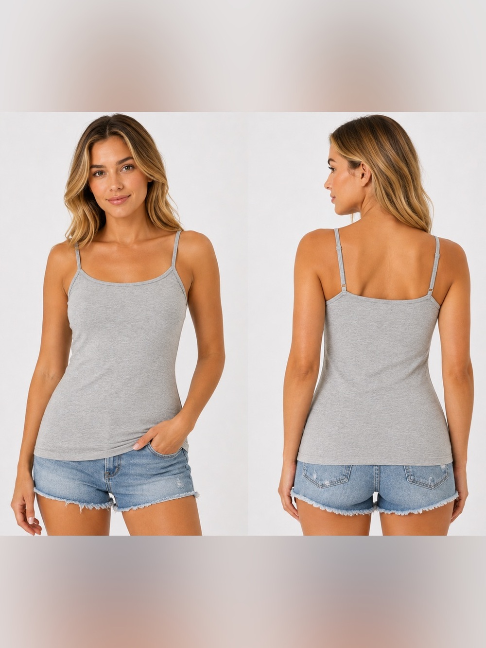 GRAY BRA CAMI - Picture 8 of 13